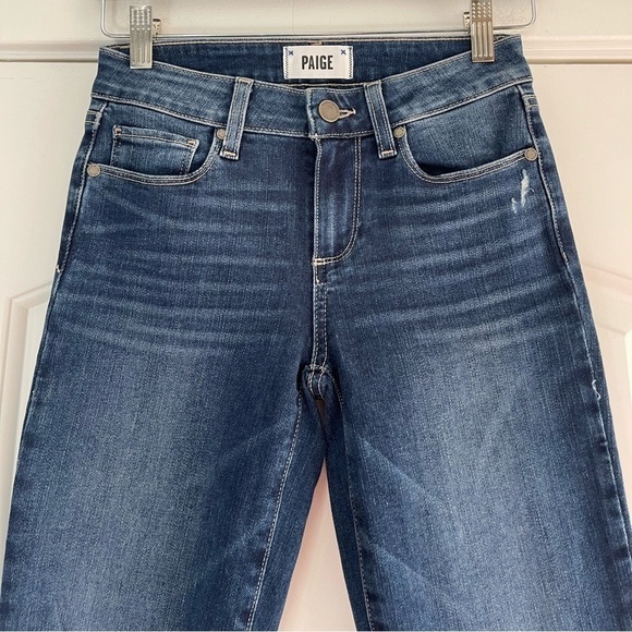 Paige Denim Verdugo Ankle Queeniw Destructed Skinny Jean - 24 - Picture 9 of 10